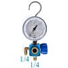 GRUPPO MANOMETRICO 1 VIA PER GAS RIFRIGERANTE R32/R410A/R407C/R134a