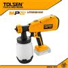 TOLSEN VERNICIATORE A SPRUZZO PISTOLA PER VERNICIARE A BATTERIA 20V MP20V SOLO MACCHINA