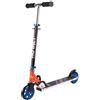 HUDORA Hornet 14512, Monopattino 120, Big Wheel Scooter, a pedale, colore: Blu/Arancione
