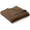biederlack 718051 Coperta, Cotone, Choco, 150 x 200 cm