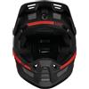 IXS Xult DH, Casco Integrale MTB/E-Bike/BMX Unisex-Adulto, Rosso, SM (53-56cm)