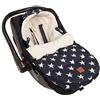 Kaiser 6538722 - Sacco nanna Star Print Outside, colore: Blu