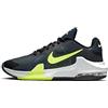 NIKE Air Max Impact 4, Scarpe da Pallacanestro Uomo, Multicolore (Black Volt Armory Navy Pure Platinum), 42.5 EU