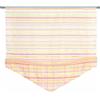 Home Fashion 57280 - 187 - Tenda con Nastro Chiusura a Triangolo, 135 x 80 cm, Voile, Terracotta