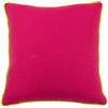 Paoletti Riva Bamboo Piuma Cuscino Pieno, Fucsia/Lime, 45 X 45 Centimetri