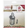 Find It Trading Amy Design-Fustella per Auguri di Natale, Metallo, Multicolore, 14.23 x 16.770000000000003 x 0.16 cm