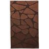Kleine Wolke Tappeto da Bagno Inspire, Marrone, 60x100 cm, Poliacrilici, 60 x 100 x 1,5 cm