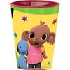 BING STOR Bicchiere Plastica per Bambini con grafica di Bing da 260 ml senza BPA