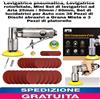 MINI Levigatrice Pneumatica,Rotorbitale,Mini Set Di Levigatrici Ad Aria25/50/80Mm