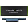 MB distribuzione Batteria NERA 10.8-11.1 V 5200 mAh per Acer eMachines E732Z