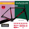 DualColorStampe Adesivi Telaio bici MTB STICKERS BDC PER SPECIALIZED Bicicletta BIKE B0165