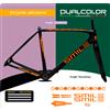 DualColorStampe Adesivi Telaio bici MTB STICKERS BDC PER SPECIALIZED Bicicletta BIKE B0165