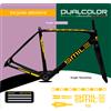 DualColorStampe Adesivi Telaio bici MTB STICKERS BDC PER SPECIALIZED Bicicletta BIKE B0165