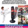 Sacco da boxe gonfiabile x bambini 120cm,sacco da boxe Autoportante Che Rimbalza