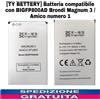 [TY BETTERY] Batteria compatibile con BIGFP800AD Brondi Magnum 3 /Amico numero 1