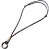 Collana Porta Occhiali Da Appendere Con Corda A Doppio Cerchio In Pelle Vintage