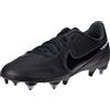 Nike Tiempo Legend 9 Academy SG-PRO AC, Soft-Ground Soccer Cleat Unisex-Adulto, Black/Dk Smoke Grey-Summit White, 43 EU