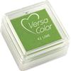Rayher 28395424 - Tampone per timbri Versacolor, superficie 2,5 x 2,5 cm, colore: Verde