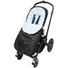 For Your Little One Coprigambe/Cosy Toes compatibile con Bugaboo Bee Cameleon DonKey Buffalo Azzurro