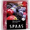 Spaas Berry Cocktail 24 Cere profumate da sciogliere, Cera, Rosso Vinaccia