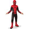 Rubie's Rubies - Panoplie Spider-man Far From Home Nero e Rosso - Marvel, Bambino, 155145S, Taglia S 3-4 Anni