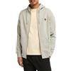 Timberland Felpa da Uomo con Cappuccio e Zip Exeter River Grigio Taglia S Cod...