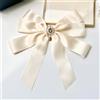 1pc Pre Tied Cravatta Fiocco Perline Raso Fairy Princess Lolita Accessorio Festa