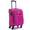 R.Leonf/ORMI TROLLEY BAGAGLIO A MANO CON 4 RUOTE IN TESSUTO ADATTO EASY JET 45X36X20 214