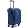 R.Leonf/ORMI TROLLEY BAGAGLIO A MANO CON 4 RUOTE IN TESSUTO ADATTO EASY JET 45X36X20 214