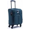 R.Leonf/ORMI TROLLEY BAGAGLIO A MANO CON 4 RUOTE IN TESSUTO ADATTO EASY JET 45X36X20 214