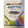 Giotto 24 cere olio maxi giotto pastelli a cera 11 mm
