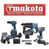 Makota Kit 5 In 1 Motori Brushless Makota Flex Trapano Impulsi Avvitatore Tassellatore