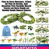 Piste da Corsa Dinosauro, 153pcs Set Piste da Circuito, Auto Giocattolo bambini
