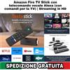 Fire TV Stick con telecomando vocale Alexa (con comandi per la TV) Streaming HD