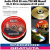 Audio CD-R 80 min./700 MB Maxell XL-II 80 in campana di 25 pezzi,CD Registrabili