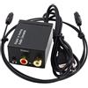 Convertitore audio digitale ottico spdif analogico RCA toslink adattatore cavo