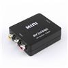 ADATTATORE CONVERTITORE DA MINI AV CVBS RCA A HDMI 1080P AUDIO VIDEO + CAVO USB