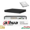 Dahua DVR DAHUA 8 CANALI IBRIDO P2P CLOUD1080N H265+ DH-XVR4108HS-X1 HARD DISK 500GB