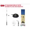 Sirio Antenne KIT DUALBAND SIRIO KIT HP2B ANTENNA HP 2070H, BASE MAGNETICA