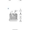 Trust CUFFIE AURICOLARI BLUETOOTH INEAR WIRELESS TRUST PRIMO TOUCH BIANCO BOX RICARICA