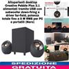 Altoparlanti desktop Creative Pebble Plus 2.1 USB con Subwoofer x Pc. 8 W RMS