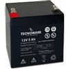 TECNOWARE Batteria Ermetica al Piombo Per UPS TECNOWARE EACPE12V05ATWB 12V 5AH FASTON 6,3