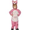 Smiffys Costume da pantera rosa, tutto in uno, con cappuccio, licenza ufficiale Pink Panther, costume per bambini