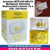 Anonima MTP100-SRL70 Multipack Salviette Rinfrescanti Limone 70 x 100, 100 Pezzi