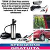 POMPA TRAVASO ELETTRICA SOMMERSA ASPIRA LIQUIDI ACQUA OLIO DIESEL 12V AUTO BARCA