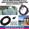 Kit NEBULIZZATORE AD Acqua NEBULIZZAZIONE Gazebo OMBRELLONE Giardino RINFRESCA