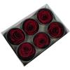 6 ROSE STABILIZZATE DA 6 CM ADDOBBI NATURALI WEDDING