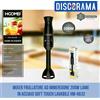 HOOMEI MIXER FRULLATORE AD IMMERSIONE 200W LAME IN ACCIAIO SOFT TOUCH LAVABILE HM-6632
