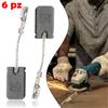 6 Spazzole carboncini smerigliatrice angolare per Bosch GWS 1000 1100 1400 10 11