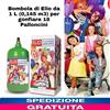 Party Bombola di Elio da 1 L (0,145 m3) x gonfiare 18 Palloncini x Feste e Party
